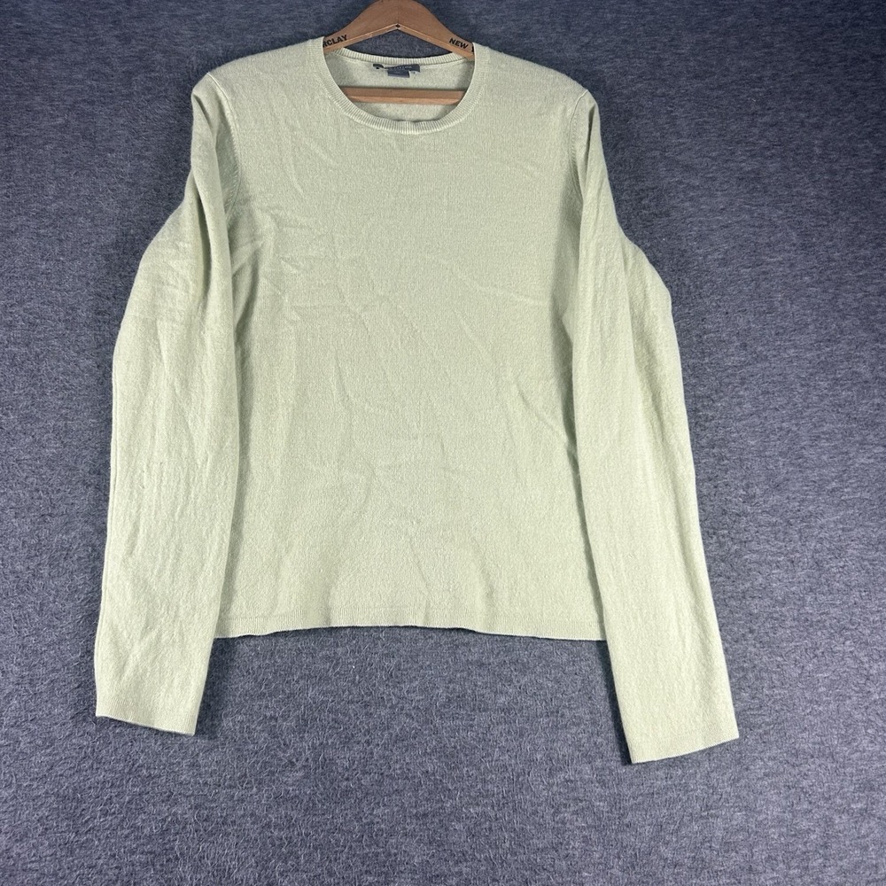 Ann Taylor 💯 Cashmere Sweater Creek Pullover Size XL Spring Cozy  Luxury Career